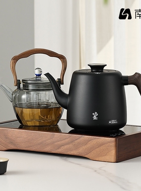 鸣盏自动底部上水烧水壶茶台一体