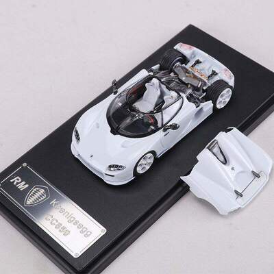 新款 RM犀牛1:64柯尼塞格CC850可开后盖 合金仿真汽车模型