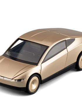新款 1:32特斯Robotaxi合金车模声光办公室桌面摆件热销