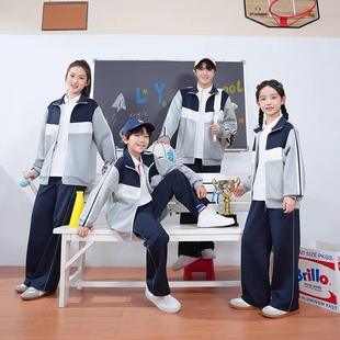 江西省吉安市吉安县中小学生统一校服秋冬装冲锋衣三件套班服套装