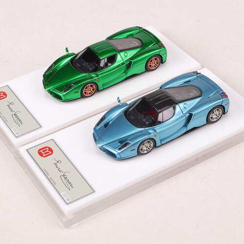新款 新品现货DMH 1:64 Enzo 恩佐仿真树脂汽车模型收藏