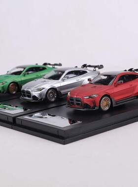 新款 Fine Works 1:64G82 M4宽体改装合金仿真汽车模型收藏