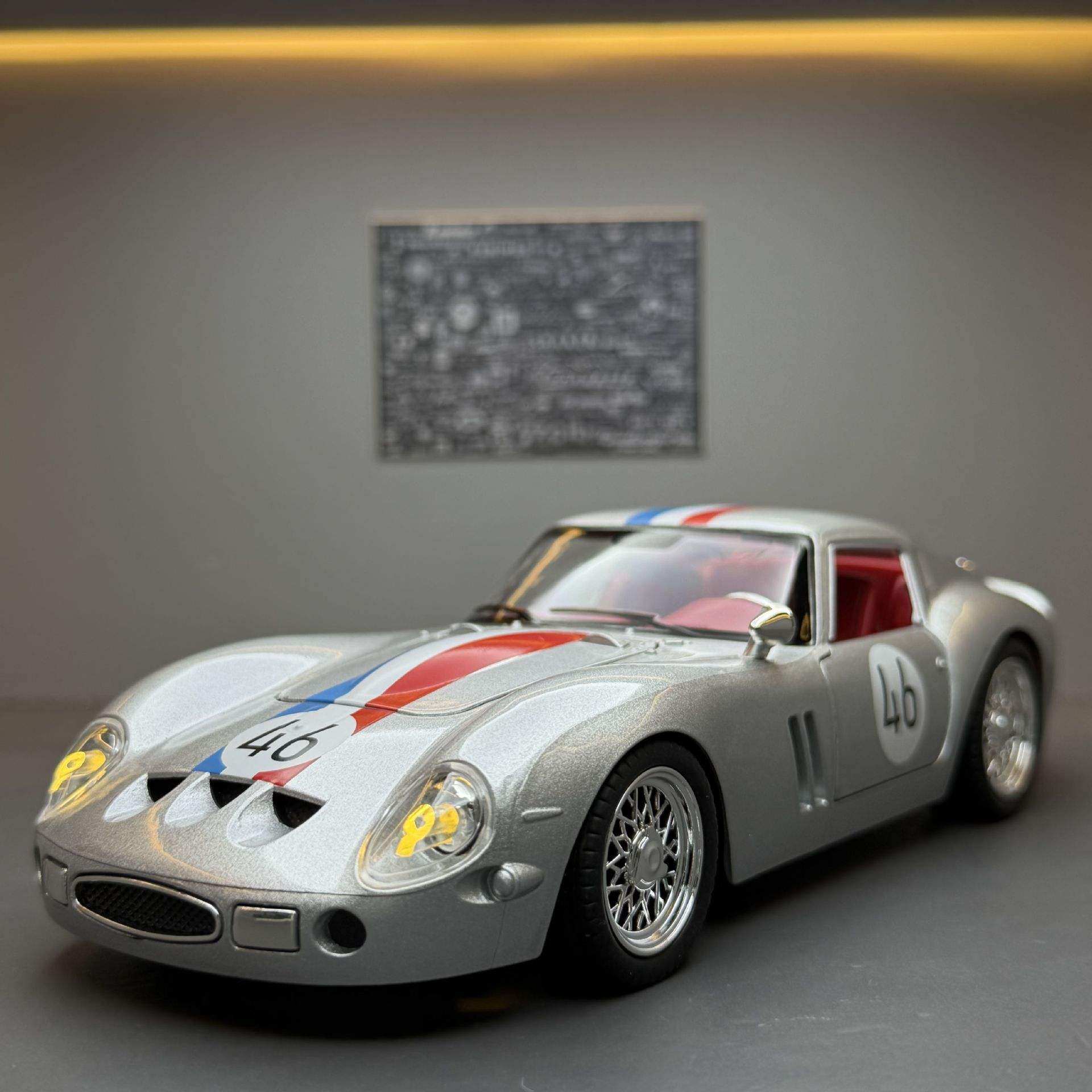 新款 利佳兴合金1:24赛事GTO250跑车带声光儿童玩具车模型摆件,模玩/动漫/周边/娃圈三坑/桌游,火车/摩托/汽车模型,淘宝优惠券,粉丝福利购,淘宝优惠卷