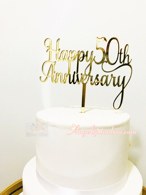 定制蛋糕插牌婚礼派对装饰