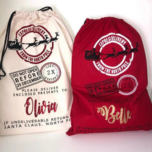 Christmas Santa Sack 定制大号圣诞礼物袋圣诞老人袋圣诞节装饰