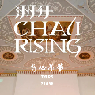 CHAU.RISING/洲升官方正品羊毛羊绒针织背心吊带马甲2023秋冬新款
