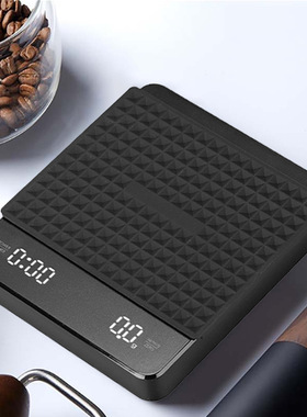 手冲咖啡秤自动计时0.1g高精度电子称专业家用厨房烘焙秤TypeC