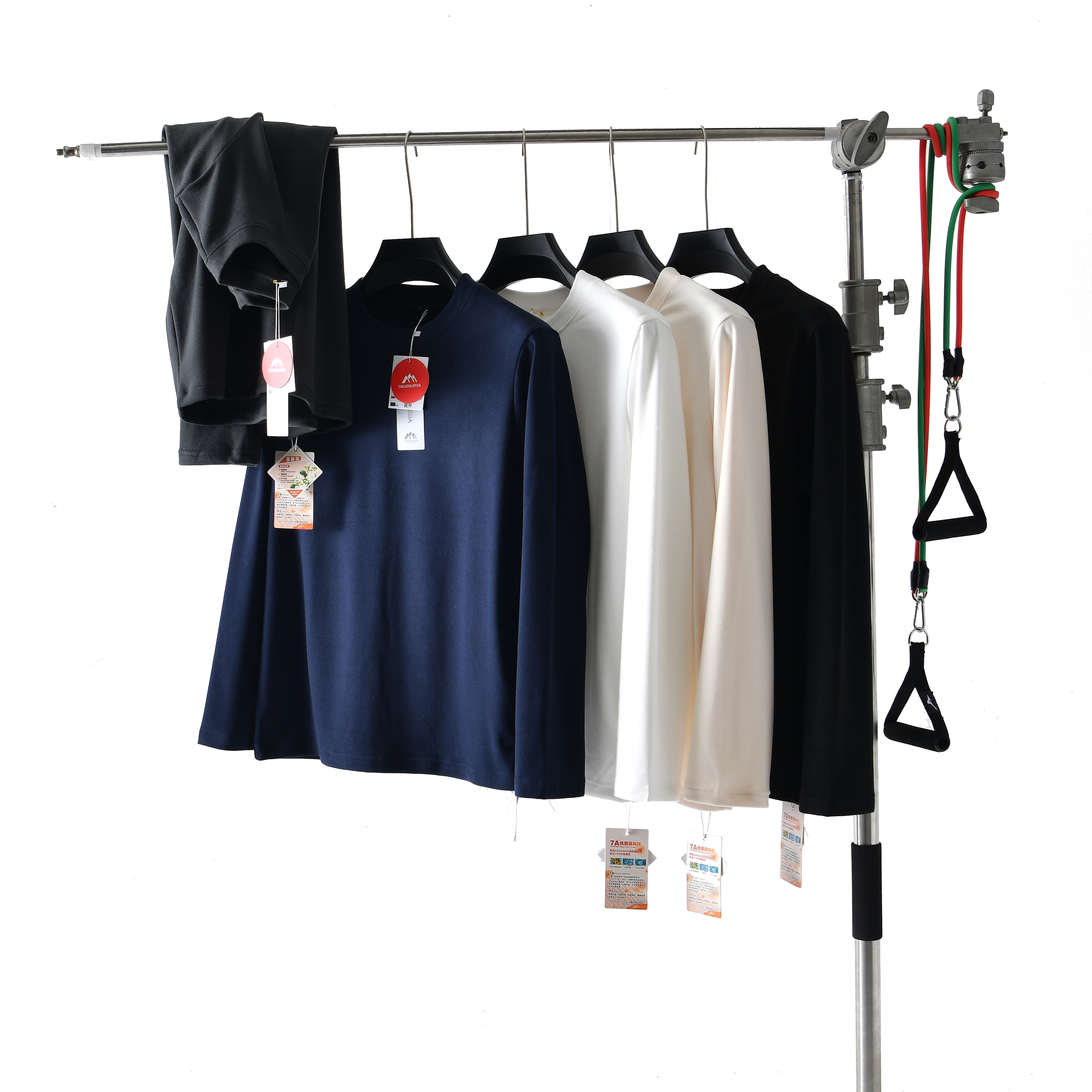 男士圆领通勤百搭保暖长袖T恤