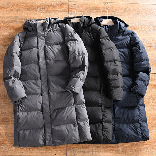 【试衣间小众-加厚保暖-外贸尾货】冬季男士休闲百搭中长款羽绒服