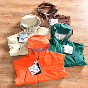 防风防泼水 甄选 3D立裁 男女户外机能连帽软壳冲锋衣潮 春秋季
