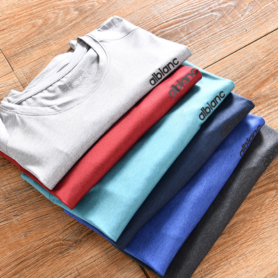 【欧美单~阳离子/吸湿透气~外贸尾货】夏季男户外运动速干短袖T恤