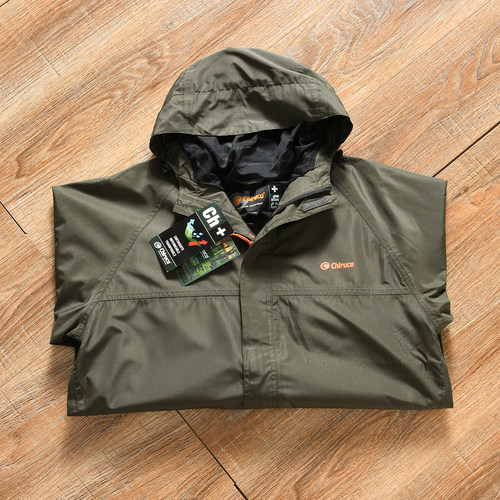 【欧美单-89欧~防风防泼水】秋季男士户外运动连帽冲锋衣夹克外套