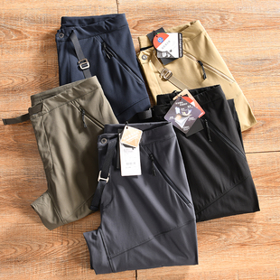 防风防泼水 3D立裁 秋冬季 男士 休闲裤 户外运动冲锋裤 平替捡漏