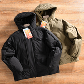 男士 加厚保暖运动休闲连帽羽绒服 防风防泼水 冬季 平替 3D立裁