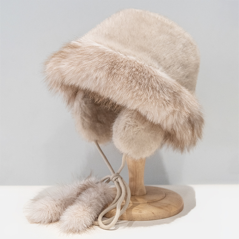 婉麻护耳蒙古帽防风保暖秋冬