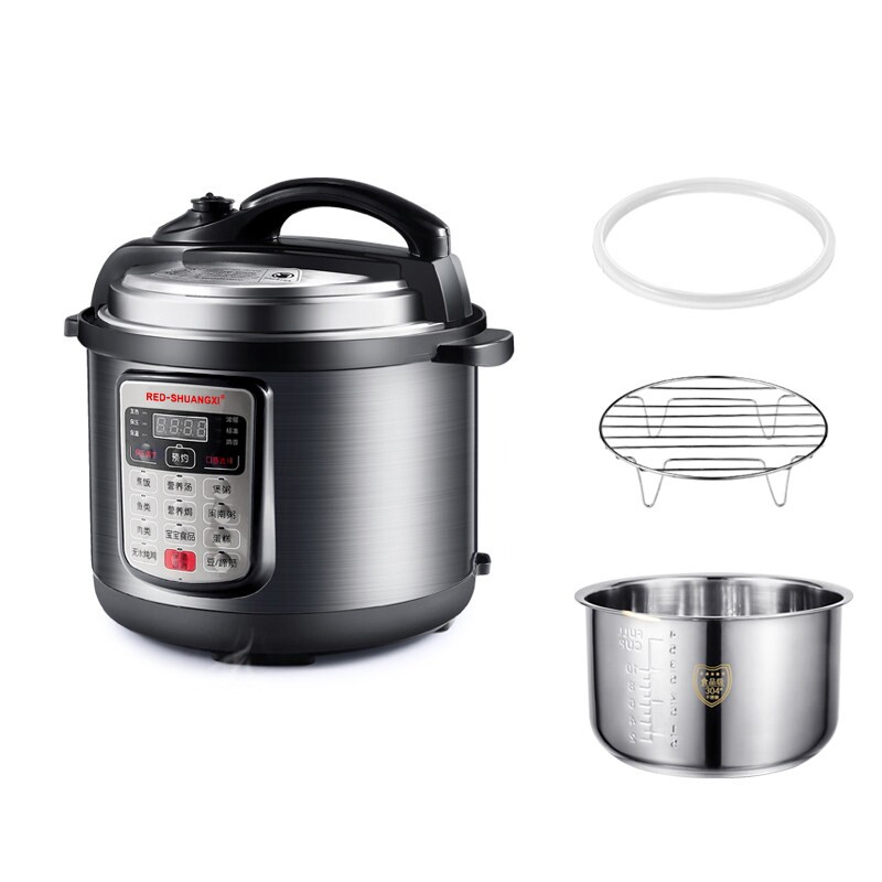 红双喜多功能电压力锅3L4L5L6L8L量304不锈钢高压锅饭12L智能大容
