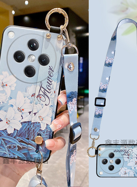 适用oppofindx8手机壳findx8s腕带保护壳x8s+硅胶pro斜挎挂绳p全包findx9防摔x6软加oppox7可背带findx3国风2