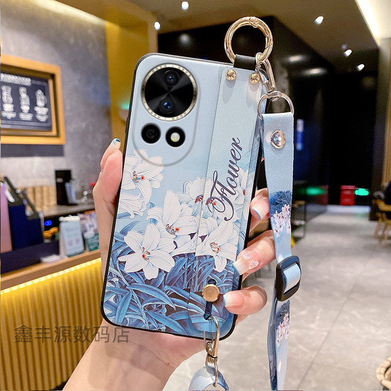 适用华为nova12手机壳15带绳斜挎腕带保护硅胶套nova12Pro软壳挂绳Ultra全包nova11防摔14支架可背带13挂绳潮