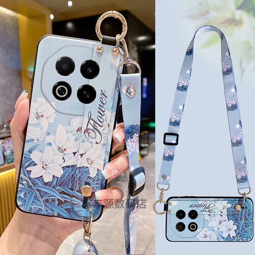 适用魅族Note16手机壳带绳斜挎