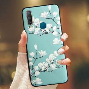 76s手机套e全包防摔Y35 适用vivoy3手机壳浮雕vivoy7s保护壳个性 5G软壳y16磨砂壳轻薄 防摔外壳vivoy77