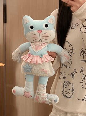 DIY哄睡小猫玩偶材料包录音