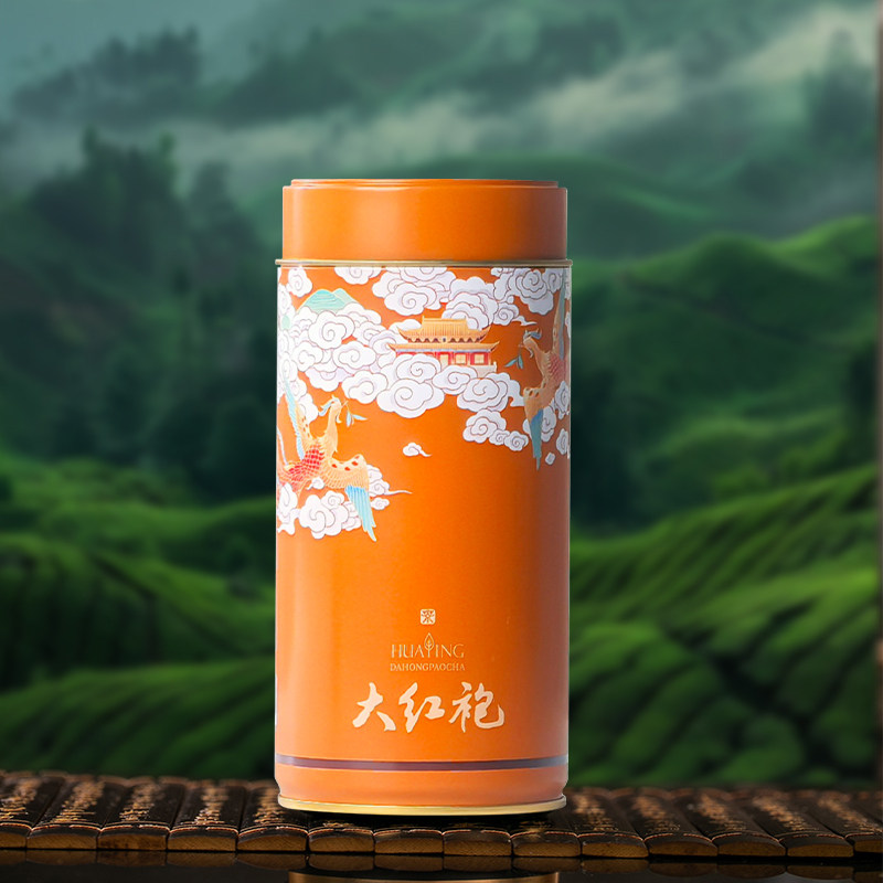 大红袍口粮茶60g铁罐装