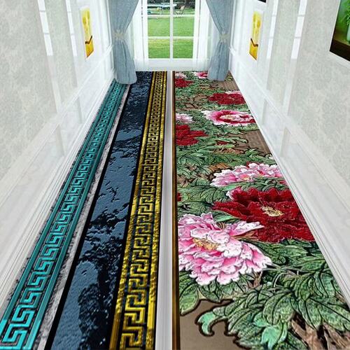 加厚水晶绒走廊地毯防滑脚垫