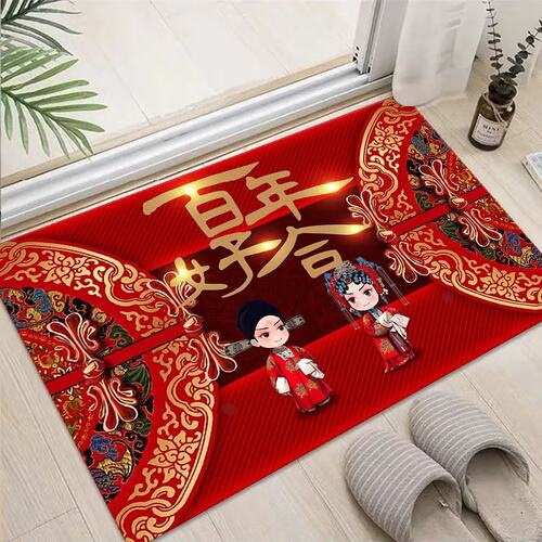 喜庆软硅藻泥吸水速干地垫