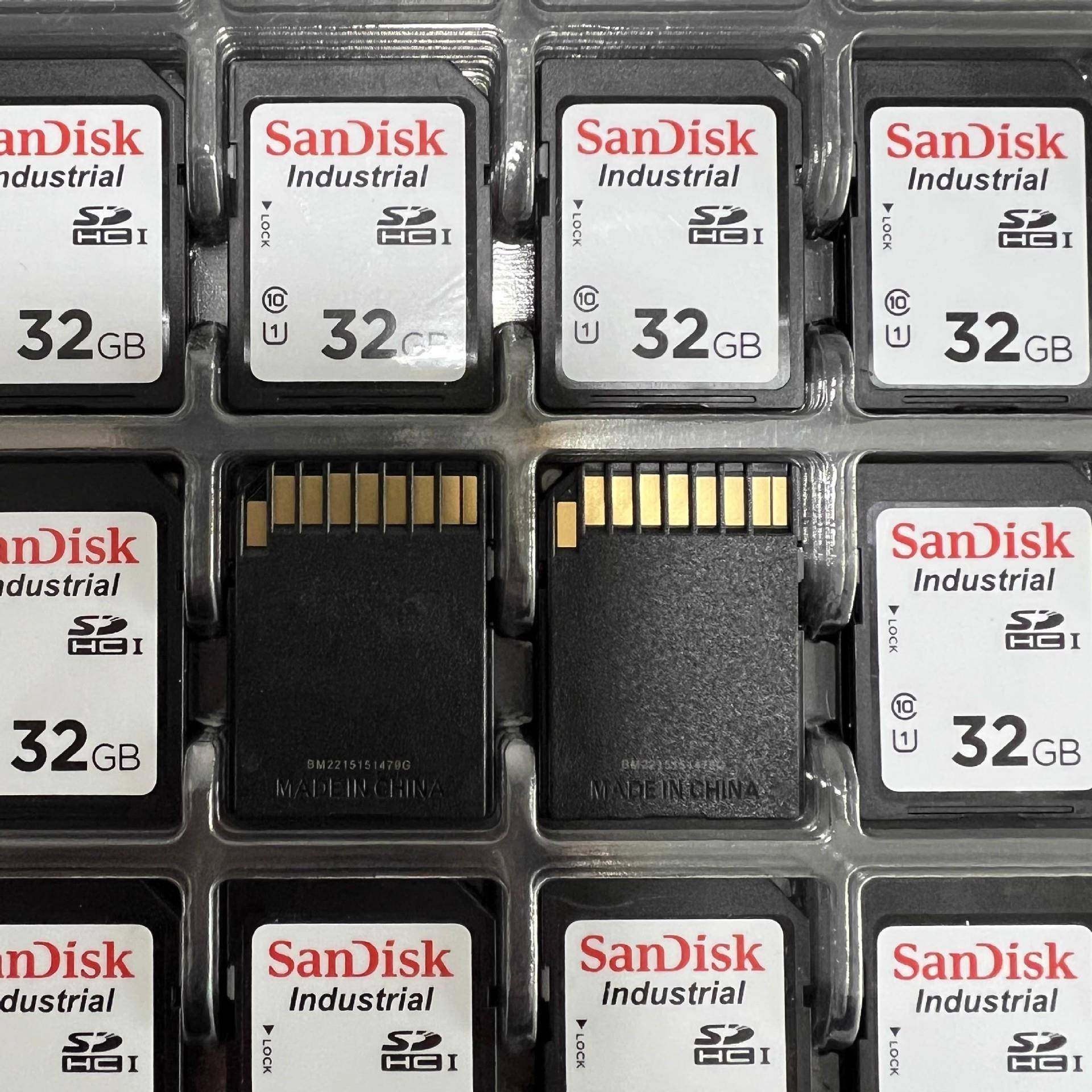 全新原装闪.迪sd卡32G工业级MCL存储卡医疗设备智能机器人SDHC大