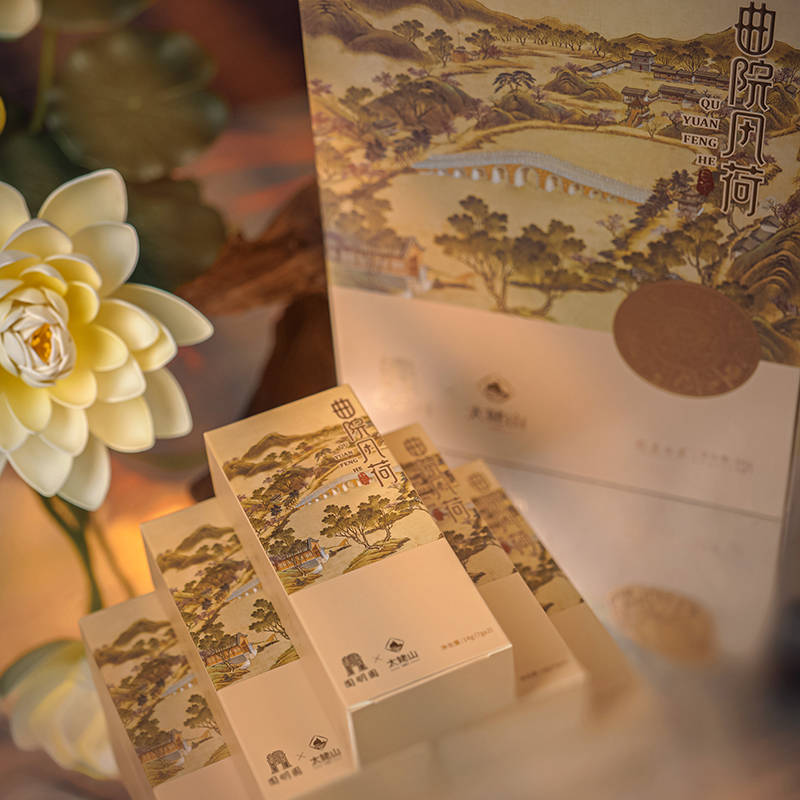 太姥山曲院风荷白牡丹2022年原料