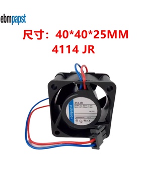 现货德国原装正品进口 TYP 414JR 4025 DC24V 2.3W 95mA 4CM风扇