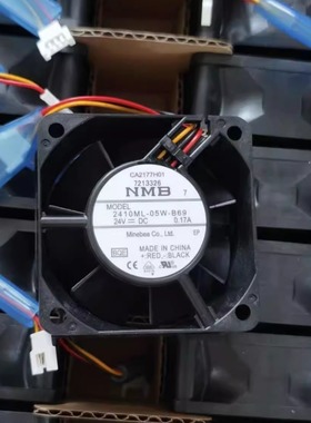 三菱变频器散热风扇 2410ML-05W-B69  6025/24V 0.17ANMB原装风机