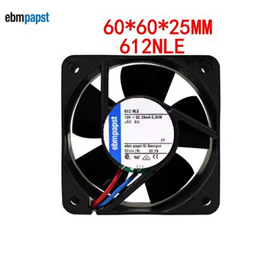 全新原装德国直流风扇 6025 DC12V 0.35W 0.29A 612NLE 散热风扇