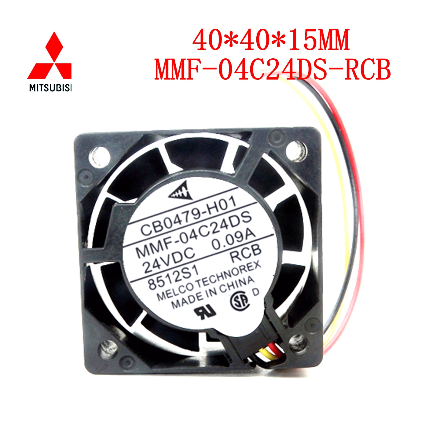 4015 24v全新三菱J3/J4驱动器风扇CB0479-H01 MMF-04C24DS-RCB