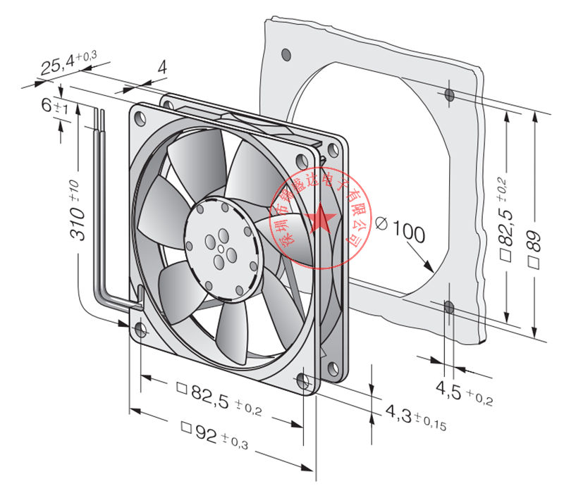 全新原装 TYP 3412 N/2ME 12V 1.1W风扇