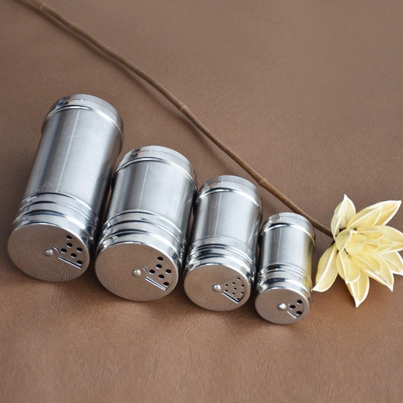 日本购MZ小百货贴纸盒子家居商用六件套旋转式调味瓶罐不锈钢免邮|msdalam kategori dapur/memasak Appliances, Alat dapur/Penyimpanan dapur, botol penyimpanan/bekas penyimpanan dapur, botol perasa - dari Buy2taobao.com untuk memberikan perkhidmatan ejen Taobao profesional membeli