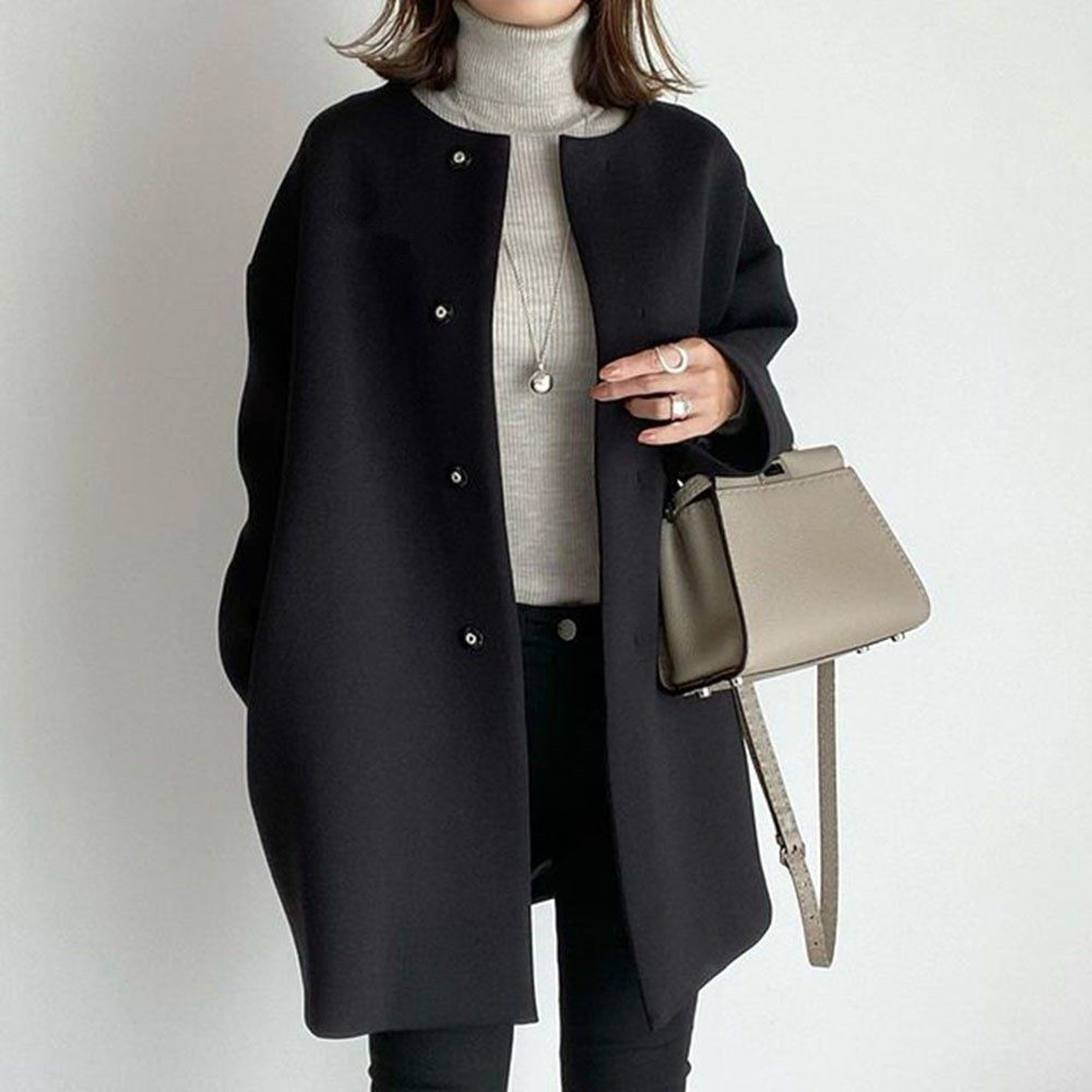 现货优质宽松日系直筒大衣女秋冬气质纯色简约毛呢外套上衣,个性定制/设计服务/DIY,连衣裙加工定制,淘宝优惠券,粉丝福利购,淘宝优惠卷