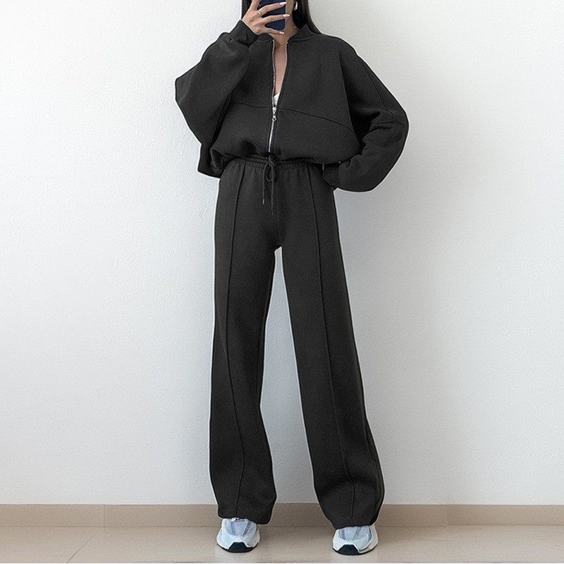 欧美女装套装时尚纯色休闲宽松街头运动卫衣套装女两件套,个性定制/设计服务/DIY,连衣裙加工定制,淘宝优惠券,粉丝福利购,淘宝优惠卷