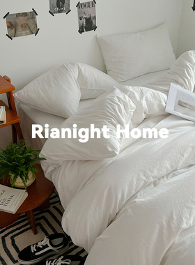 冰川白~纯水洗棉四件套全棉床品床笠款1.8被套床单学生宿舍三件套