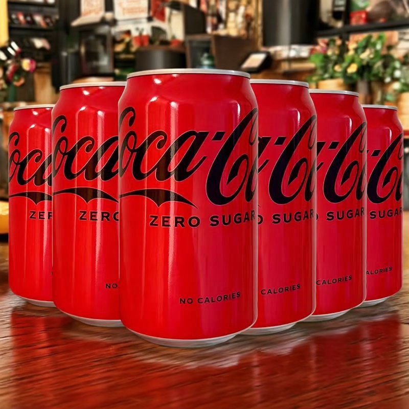 新品日本原装进口可口可乐零度无蔗糖碳酸饮料汽水收藏铝罐350ml