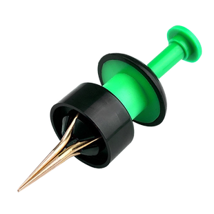 新款红虫夹上饵器新款自动挂红虫器捆绑器上钩器活铒夹渔具配件