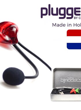 pluggerz荷兰定制款立体声耳塞