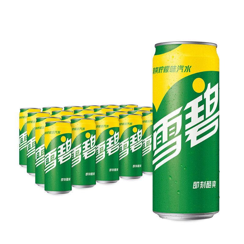 可口可乐sprite摩登传统整箱雪碧