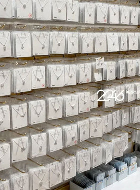 地摊项链批发2025新款韩版性感锁骨链简约气质夏季百搭颈饰货源女