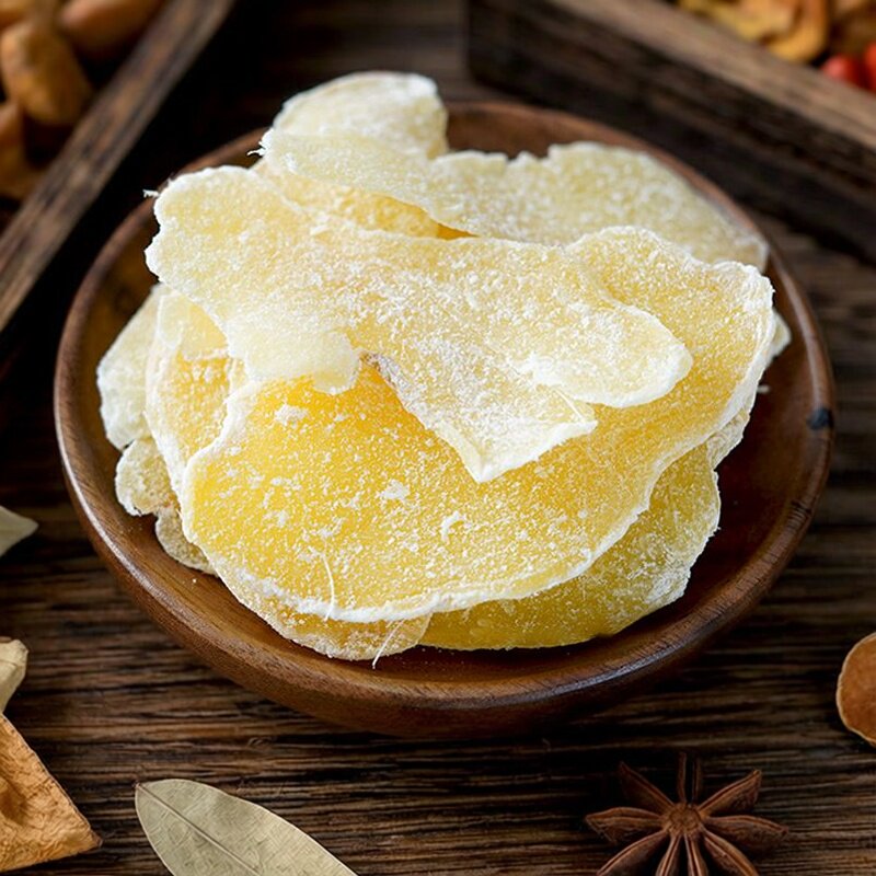 白糖姜片冰糖姜片姜糖片生姜片泡水即食驱寒暖胃滋补养生休闲零食
