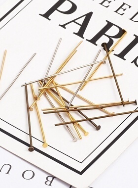 16—50mmT字针饰品配件 手工diy制作耳环耳钉挂坠古风发饰材料包