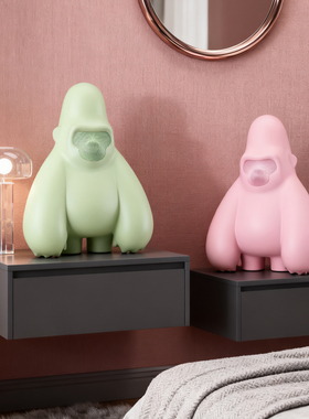 新品IF Speaker David II 大卫猿蓝牙音箱ROCK大猩猩造型雕塑音响