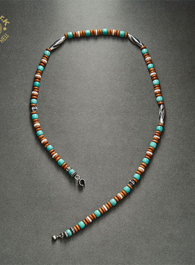 Arthur.k项链925晴川0.6松石橄榄