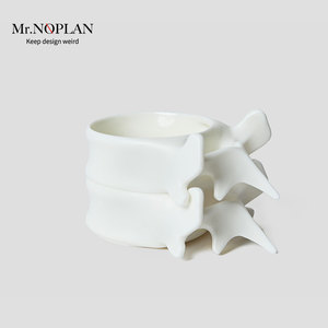 Mr.NOPLAN不规则陶瓷脊椎马克杯