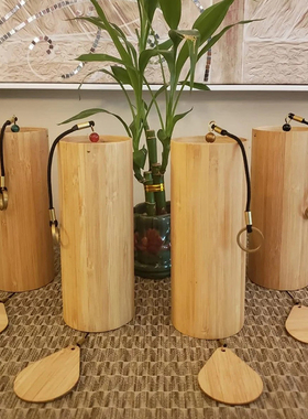 庄生梦蝶/和弦竹子风铃治愈系音乐铃装饰户外阳台挂件女生日礼物